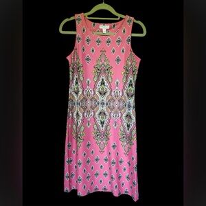 Stretchy Petite PP Dress from Macy's Pink Paisley
